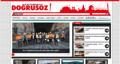 Desktop Screenshot of dogrusozgazetesi.com