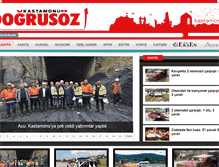 Tablet Screenshot of dogrusozgazetesi.com